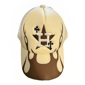 Houston Astros Seized Hat‎ Adjustable Flames Unique